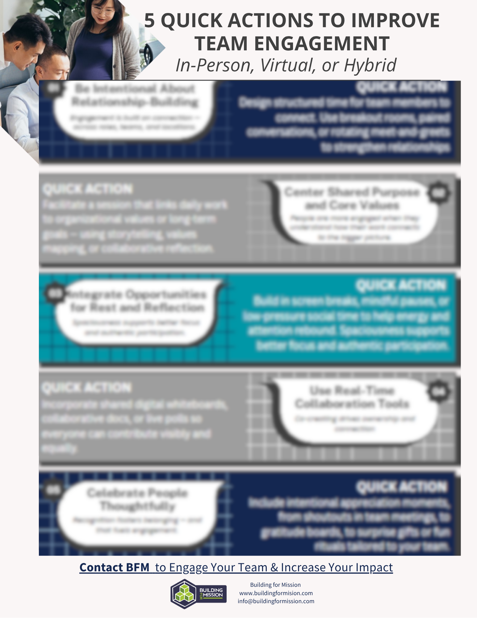 Preview of BFM Team Engagement Resoruce